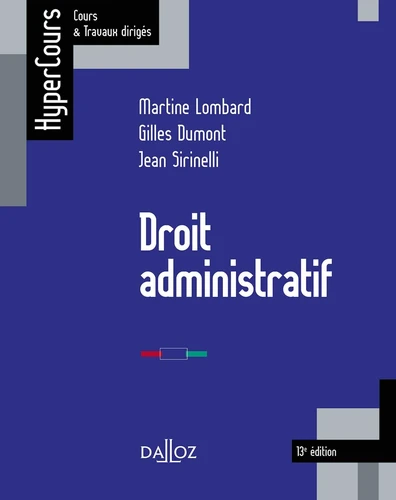 Livre Droit Administratif Martine Lombard